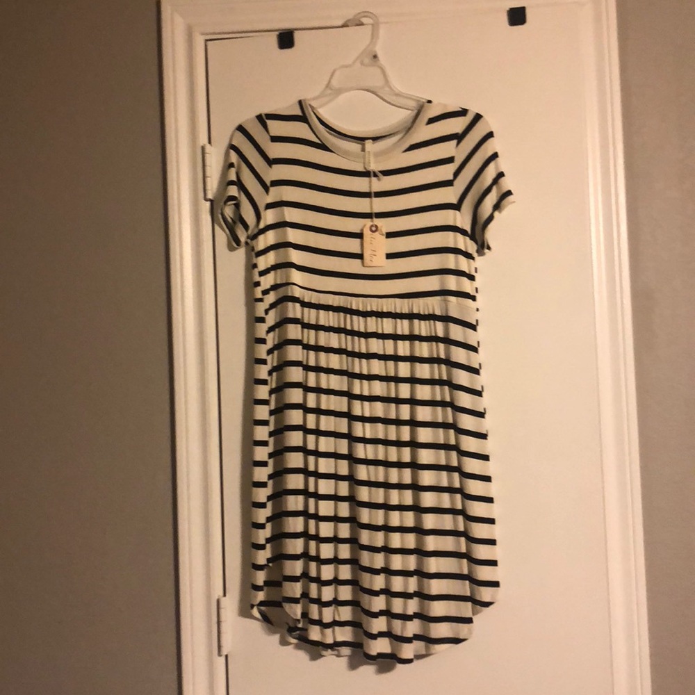 Super cute small striped dress, new with tags
